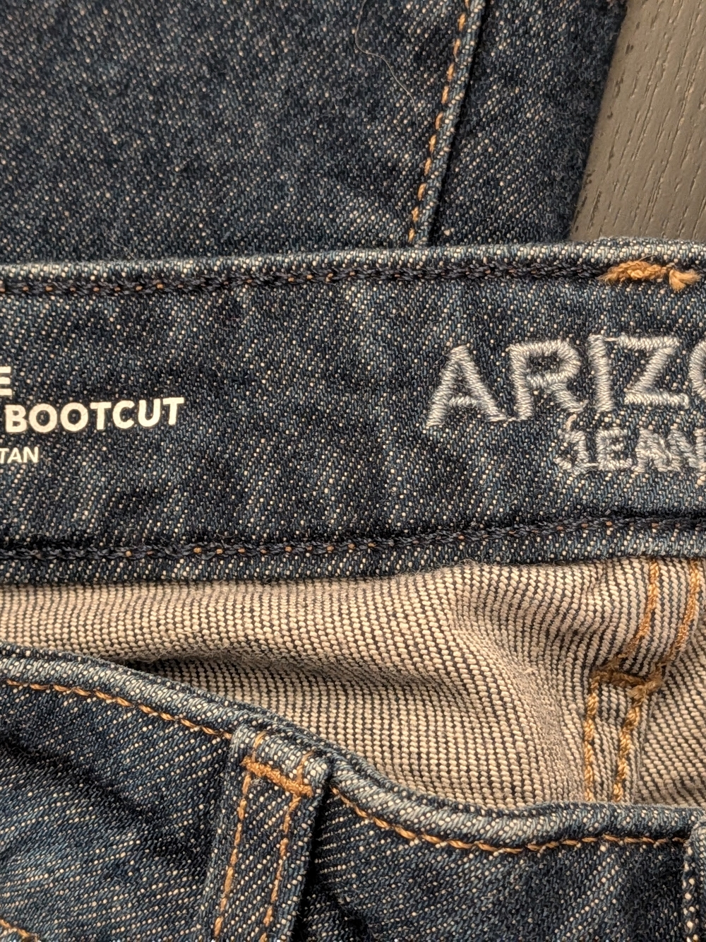 Arizona Jean Company Dark Indigo Flare Jeans - Picture 7 of 8